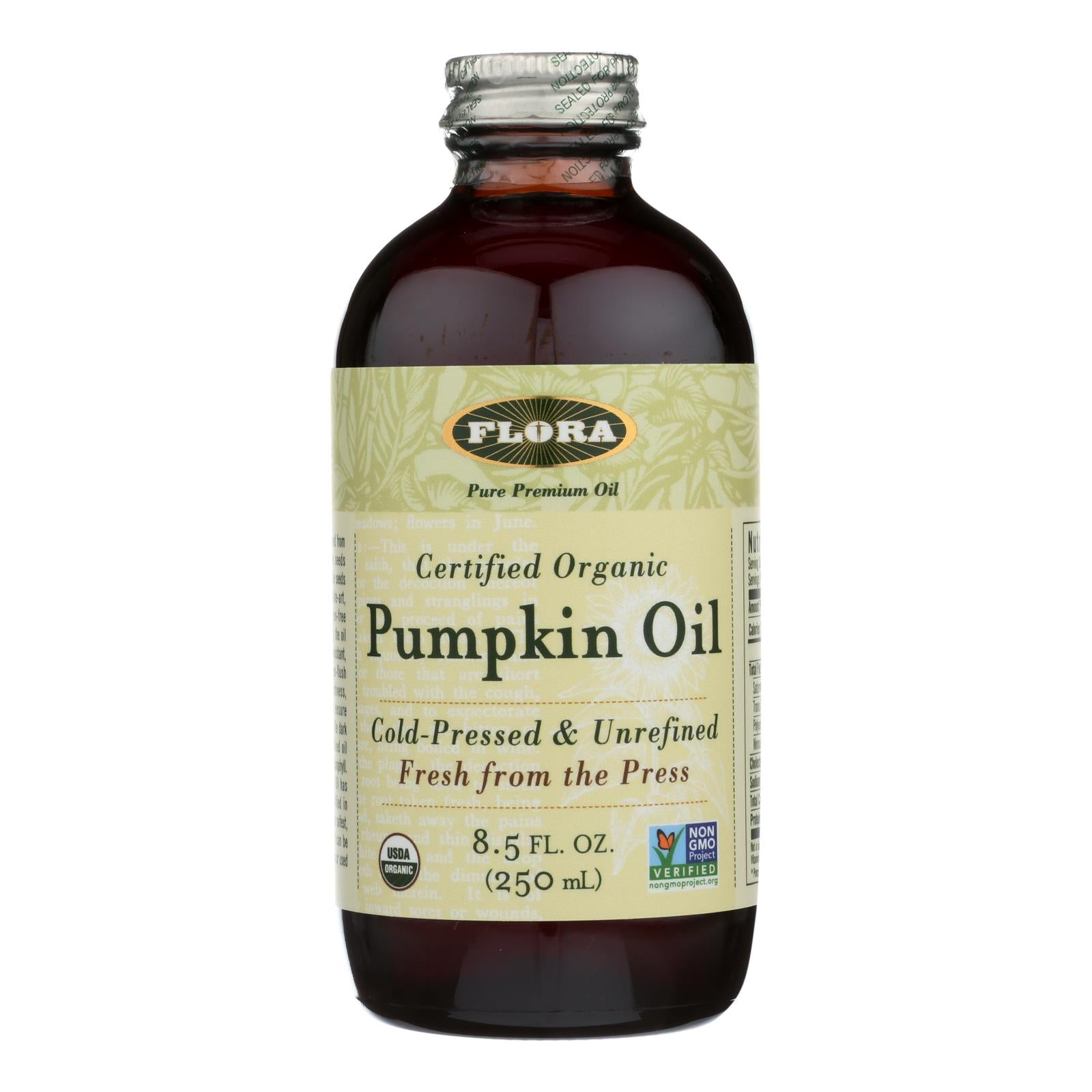 Flora - Oil Pumpkin - 1 Each-8.5 Ounce