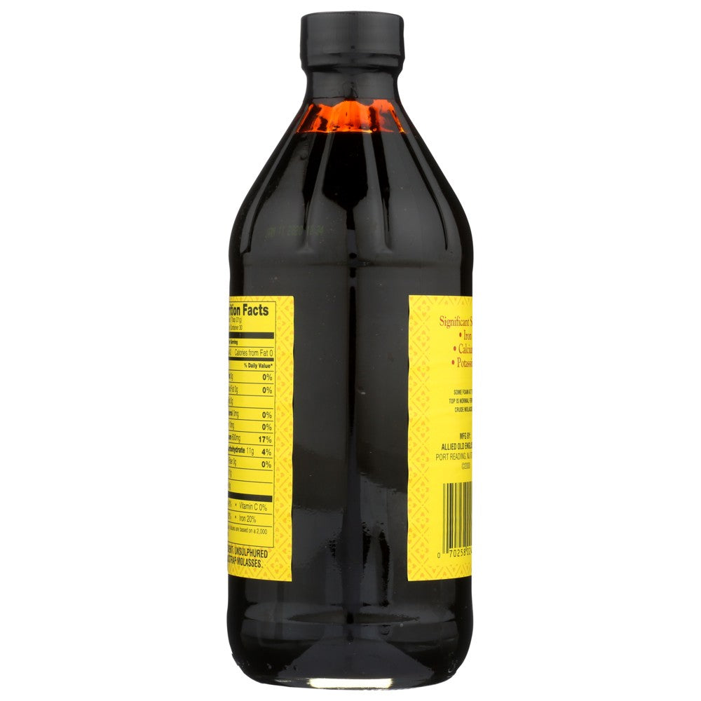 Plantation Molasses Black Unslf - 15 Ounce, Case of 12
