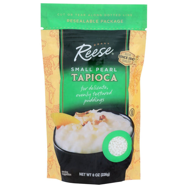 Reese , Small Pearl Tapioca 8 Ounce,  Case of 6