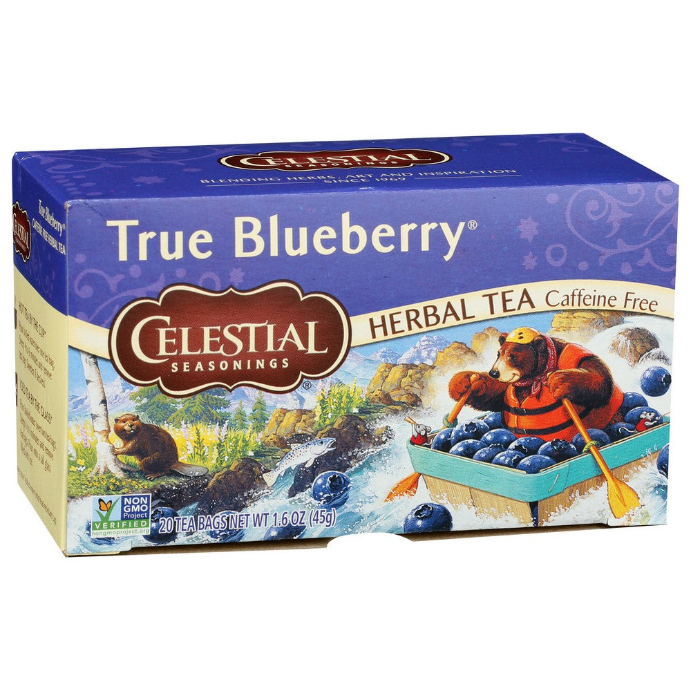 Celestial Seasonings Tea Green Zingr True Blub - 20 Bag, Case of 6