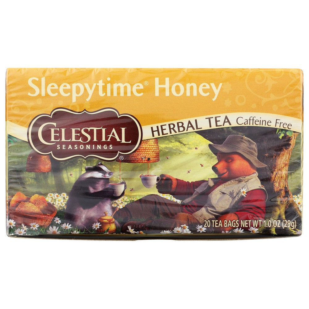 Celestial Seasonings Tea Herb Sleepytime Hney - 20 Bag, Case of 6