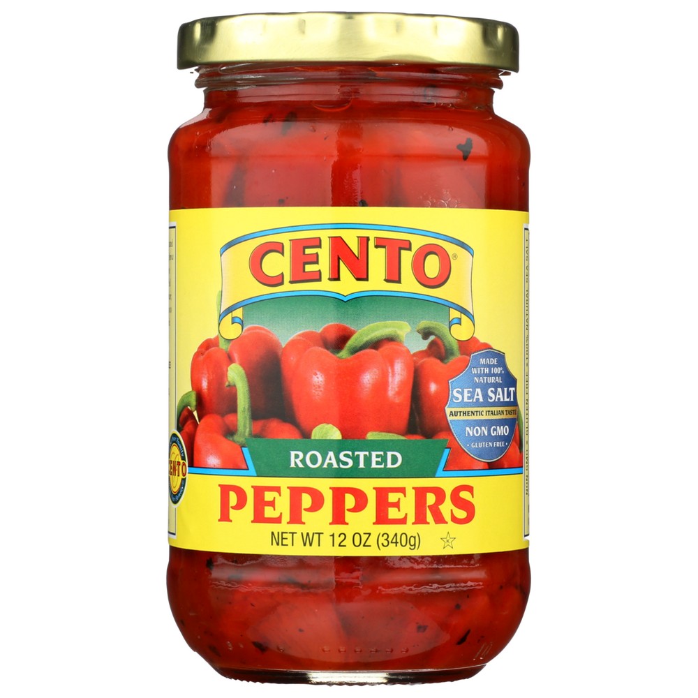Cento Pepper Roasted - 12 Ounce, Case of 12