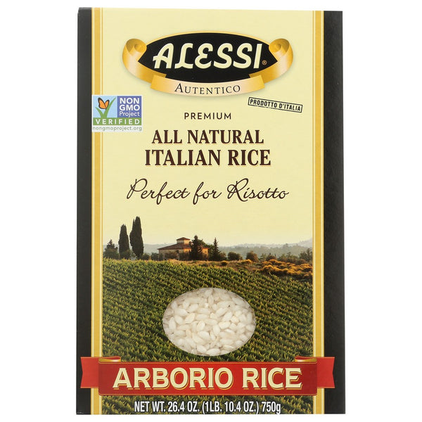 Alessi ,  Rice Arborio 26.4 Ounce,  Case of 10