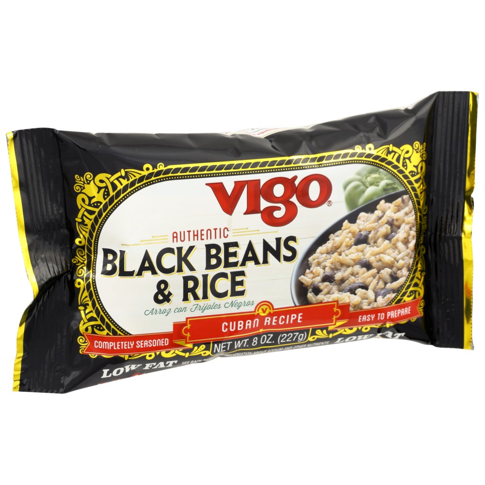 Vigo Rice Mix & Blk Bean - 8 Ounce, Case of 12