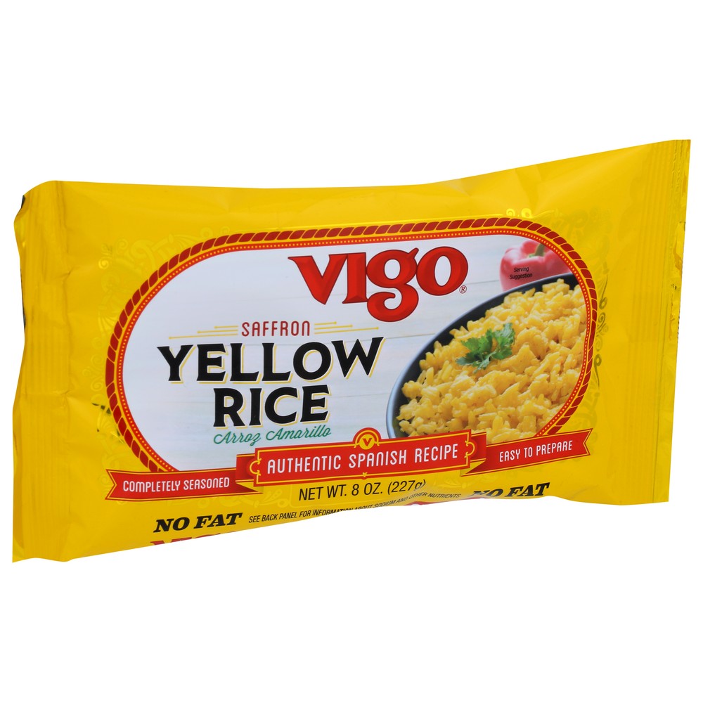 Vigo Rice Yellow - 8 Ounce, Case of 12