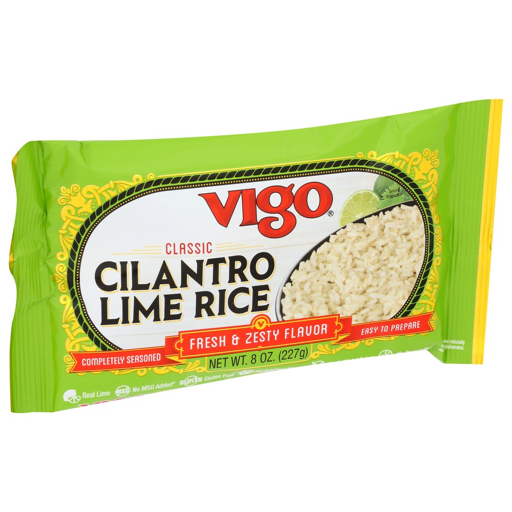 Vigo Rice Cilantro Lime - 8 Ounce, Case of 12