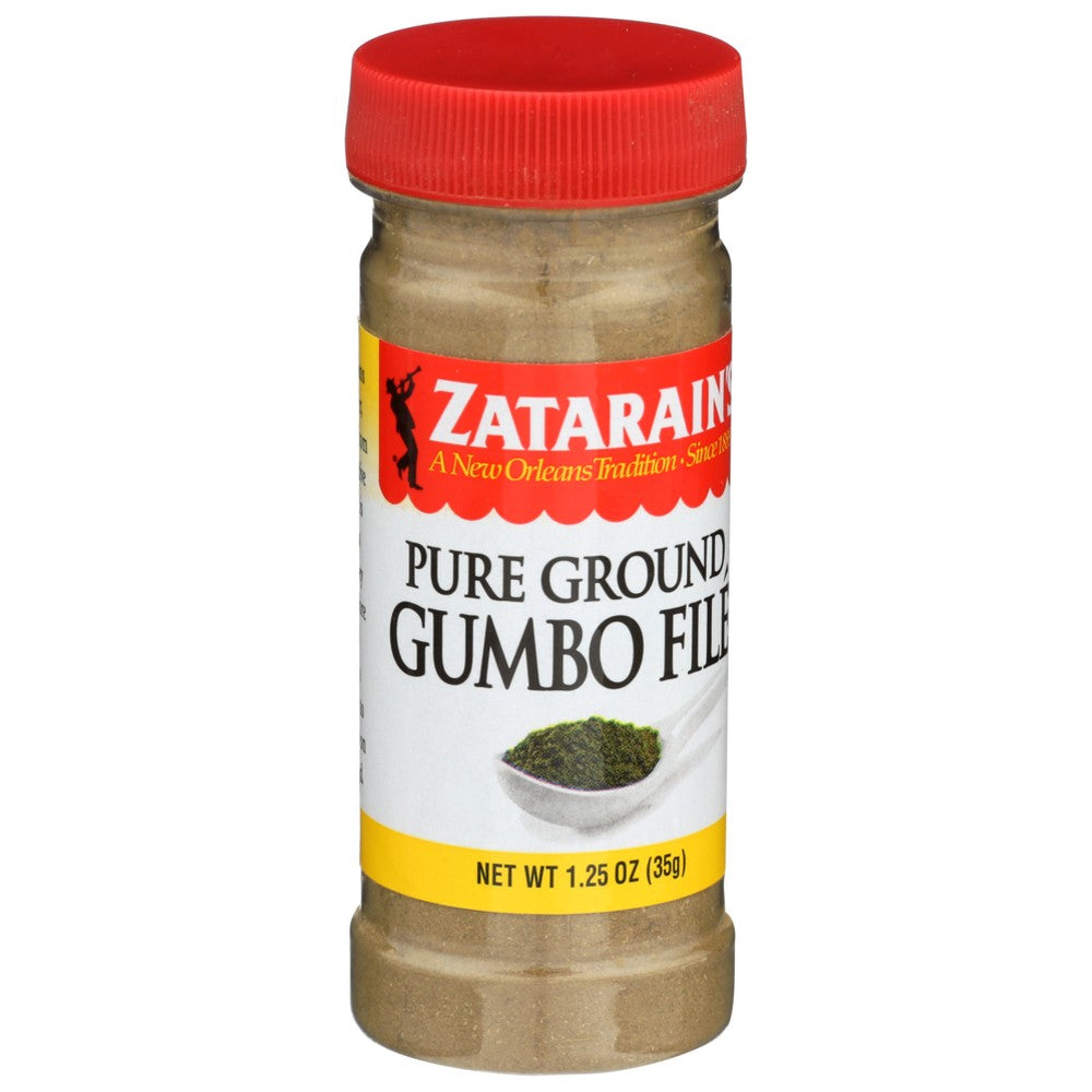 Zatarains Seasoning Gumbo File - 1 Ounce, Case of 12