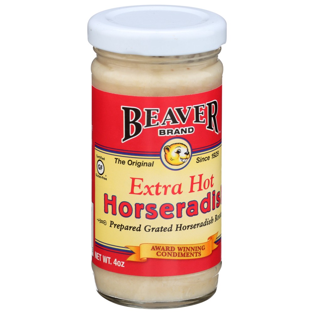 Beaver Horseradish Xhot - 4 Ounce, Case of 12
