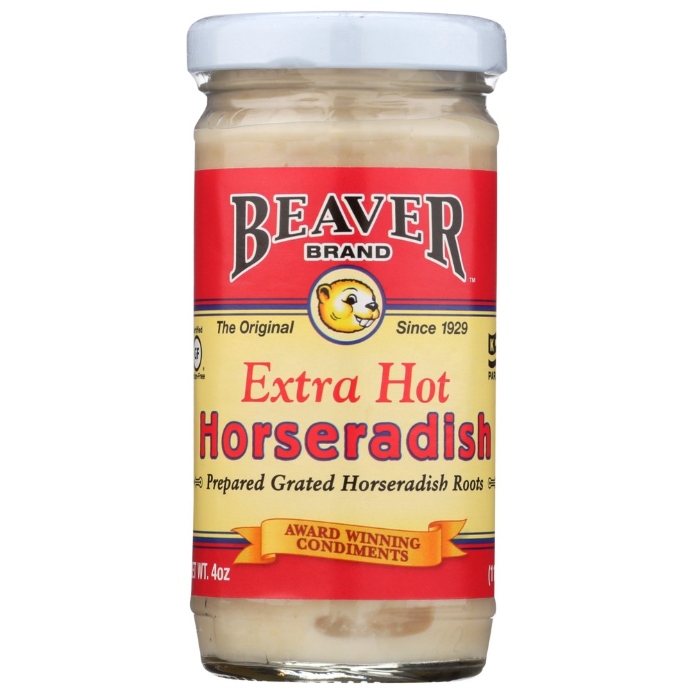 Beaver Horseradish Xhot - 4 Ounce, Case of 12