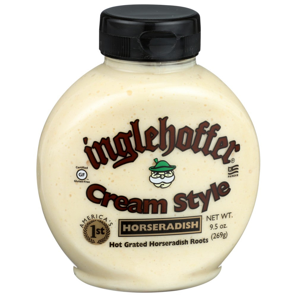 Inglehoffer Horseradish Squeeze Cream - 10 Ounce, Case of 6