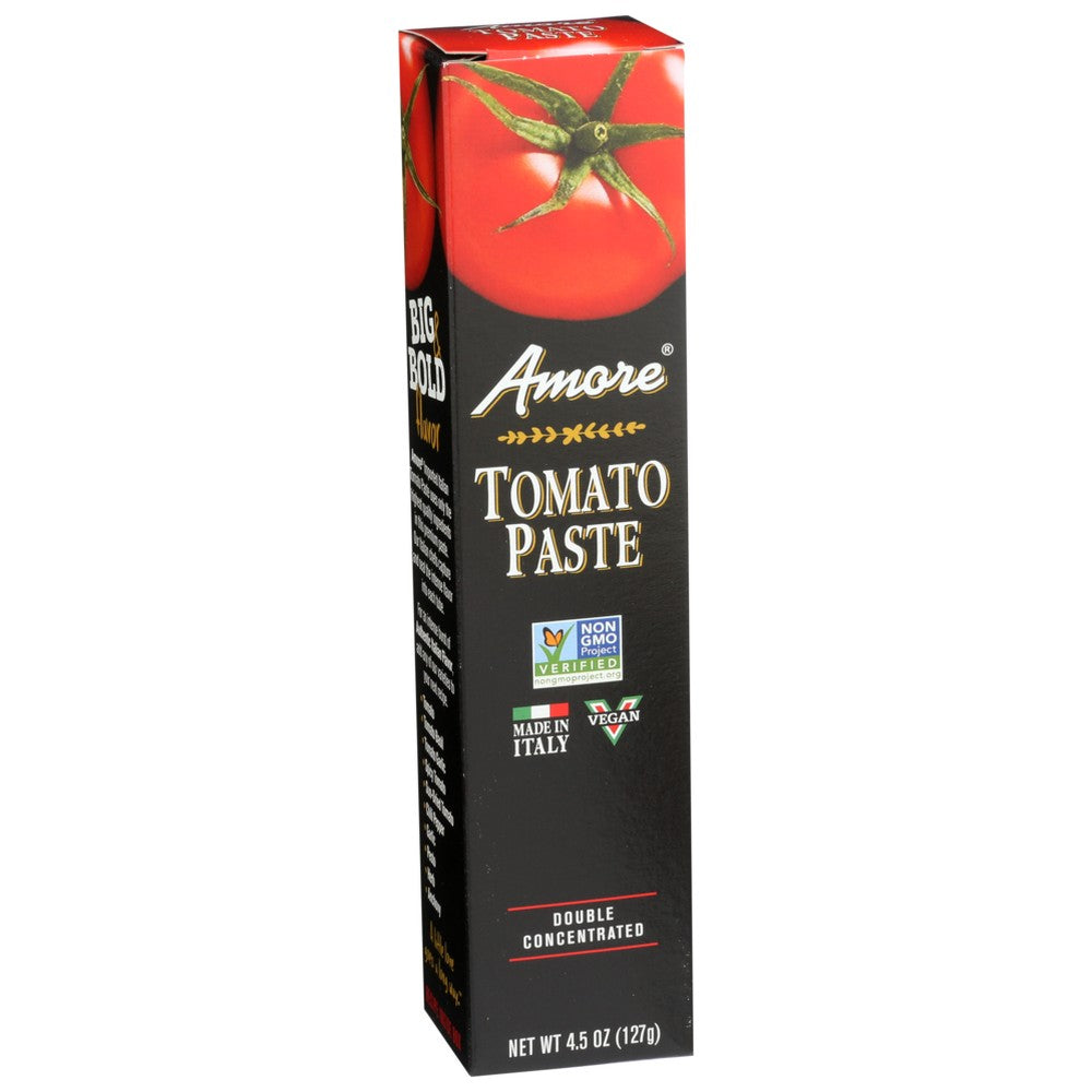 Amore Paste Tube Tomato - 4.5 Ounce, Case of 12