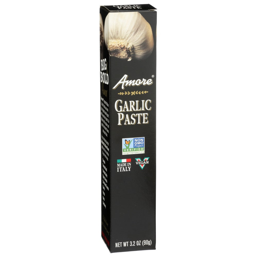 Amore Paste Tube Garlic - 3 Ounce, Case of 12