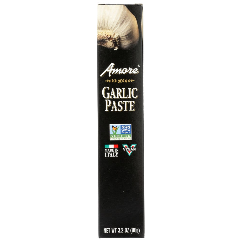 Amore Paste Tube Garlic - 3 Ounce, Case of 12