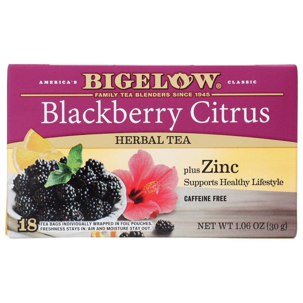 Bigelow Tea Blkbry Citrus 18bg - 1 Ounce, Case of 6