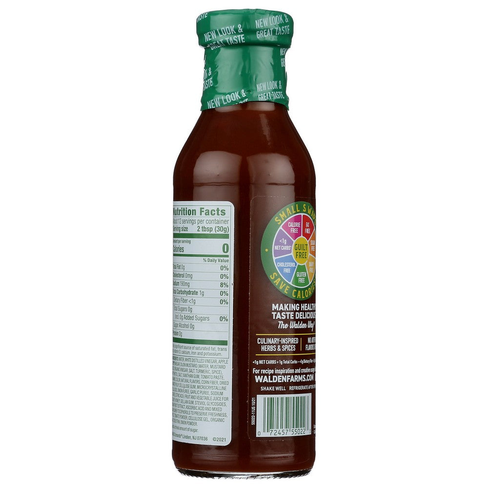 Walden Farms Sauce Bbq Cf Honey - 12 FL, Case of 6