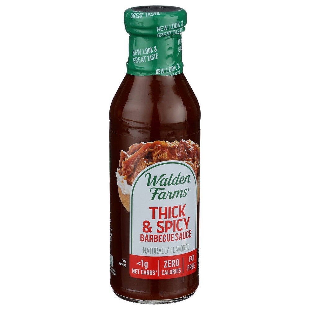 Walden Farms Sauce Bbq Cf Thick Spicy - 12 FL, Case of 6