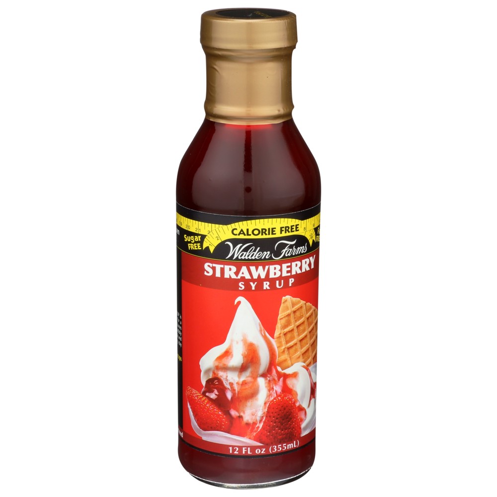 Walden Farms Syrup Cf Strawberry - 12 Fluid Ounce, Case of 6