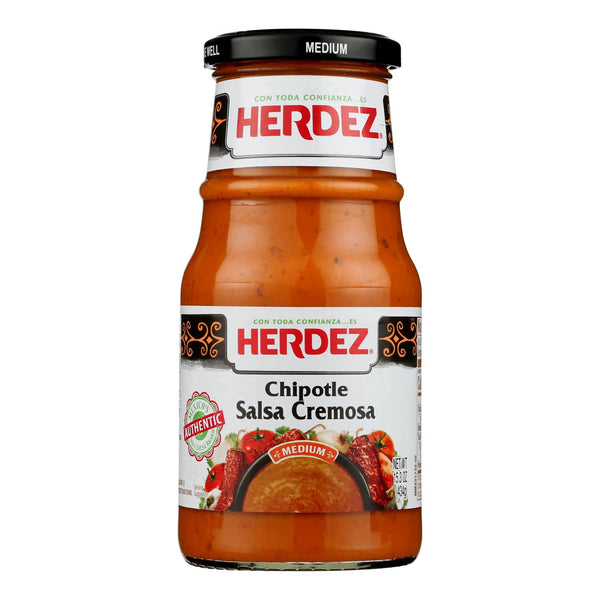 Herdez - Salsa Chipotle Creamy - Case of 6-15.3 Ounce