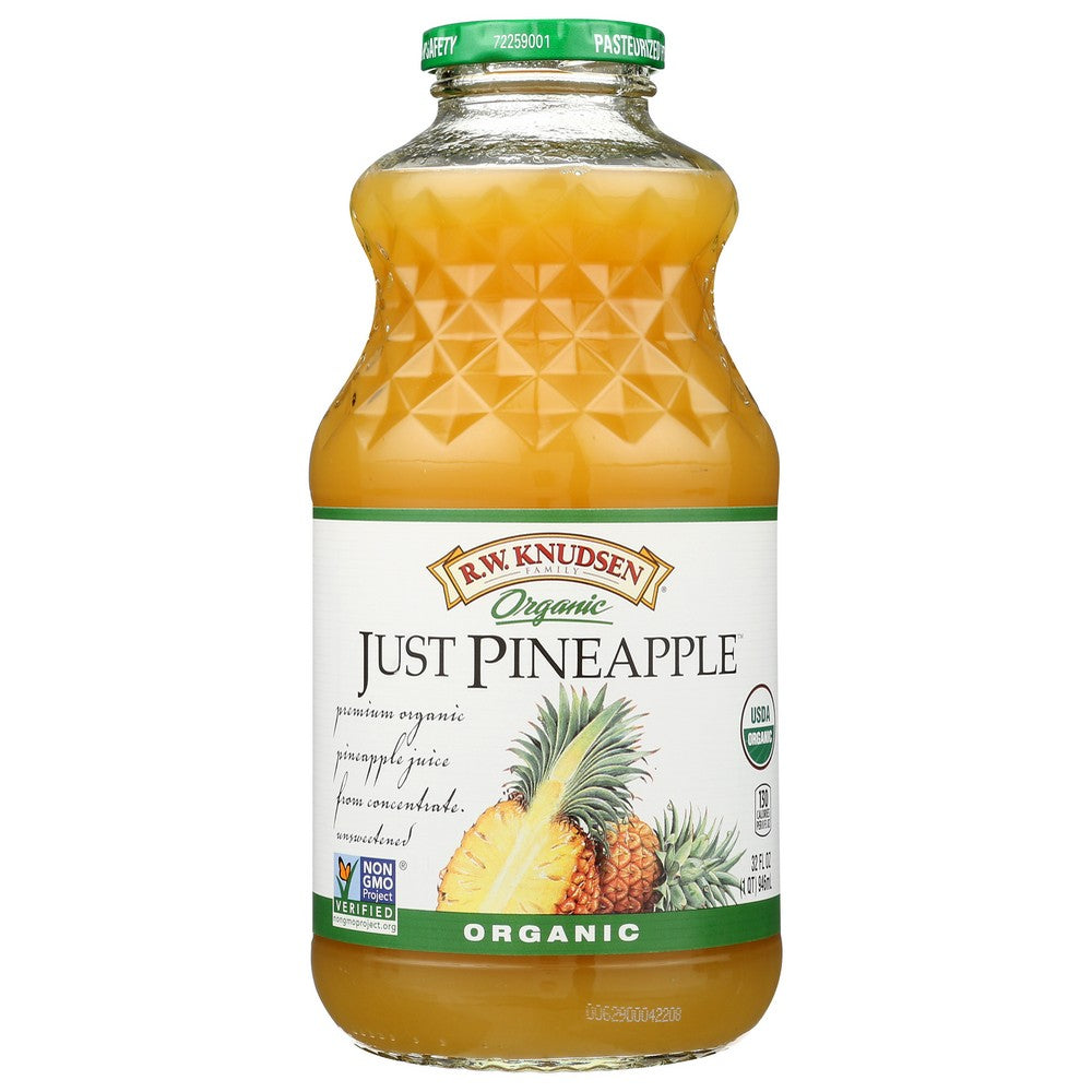 Knudsen Juice Pineapple - 32 Fluid Ounce, Case of 6
