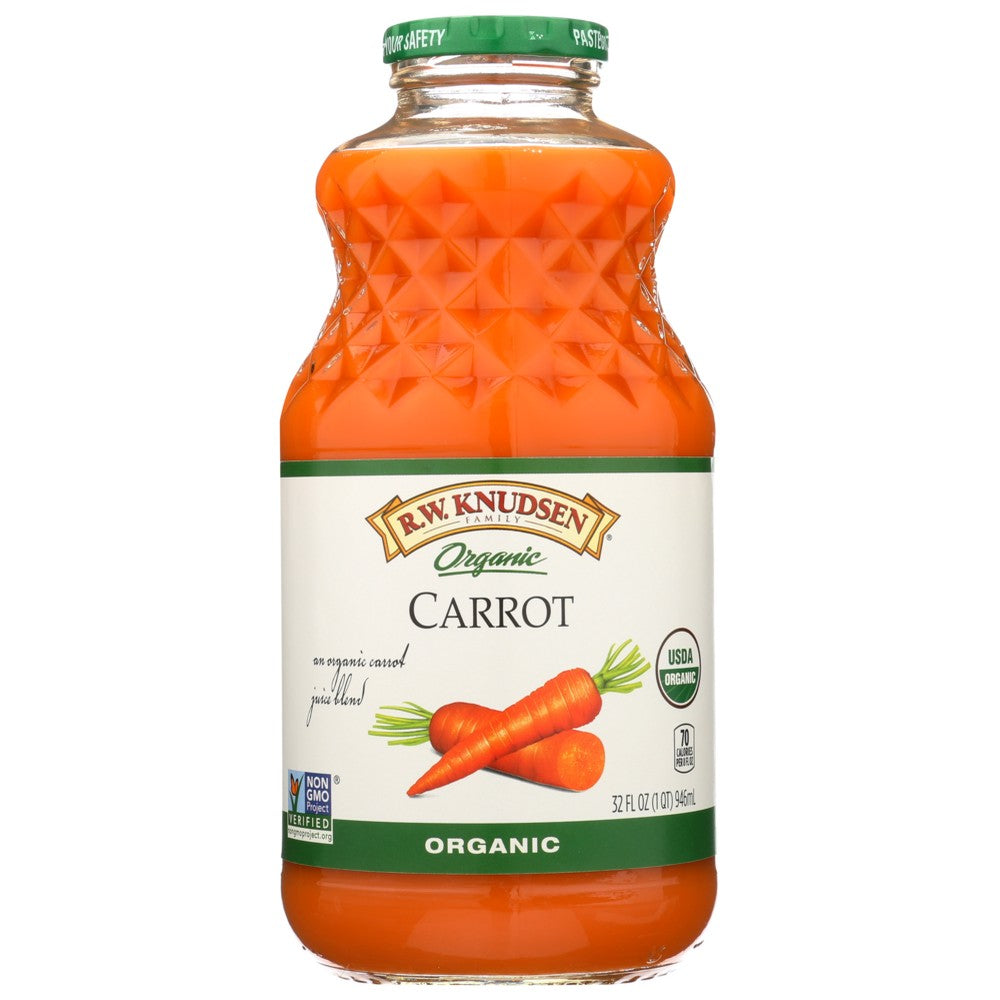 Knudsen Bev Carrot - 32 Fluid Ounce, Case of 6