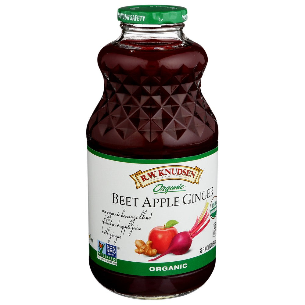 Knudsen Juice Beet Apple Ginger - 32 Fluid Ounce, Case of 6