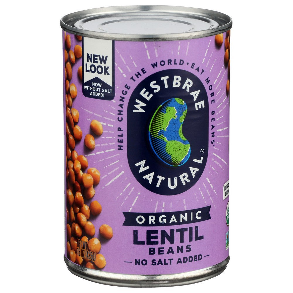 Westbrae Bean Lentil Ff Organic - 15 Ounce, Case of 6