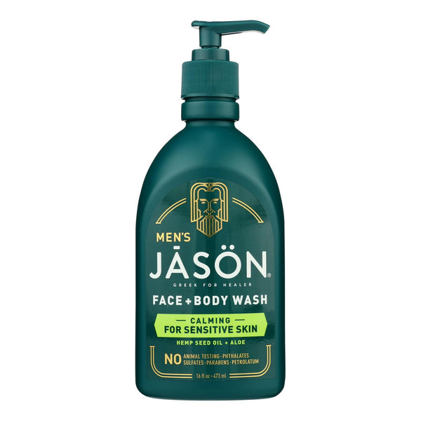 Jason Natural Products - Face/body Wash Mens Calm - 1 Each-16 Fluid Ounce