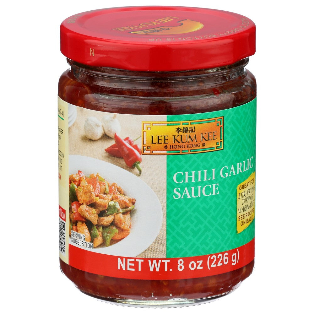 Lee Kum Kee Sauce Chili Garlic - 8 Ounce, Case of 6