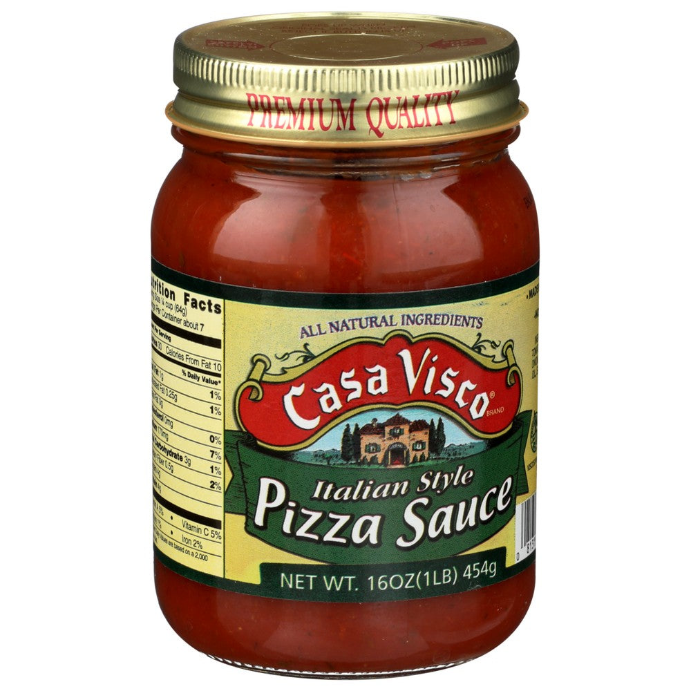 Casa Visco Sauce Pizza - 16 Ounce, Case of 6