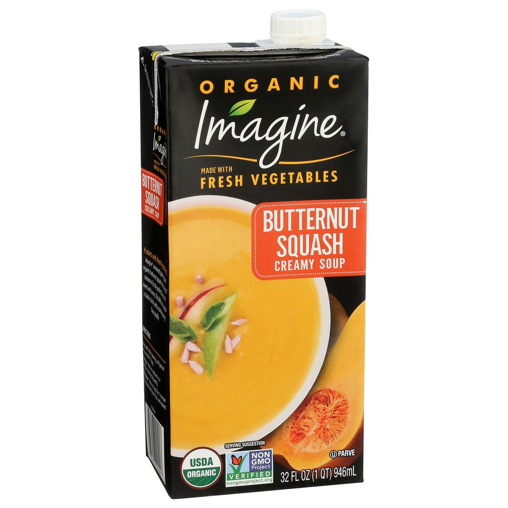 Imagine Soup Butternut Squash Organic - 32 Ounce, Case of 6