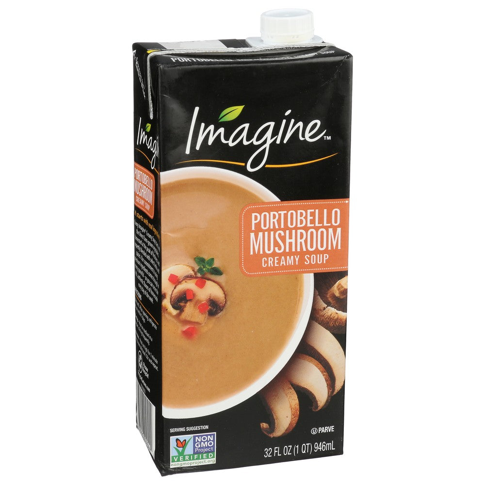 Imagine Soup Porto Mushom - 32 Ounce, Case of 6