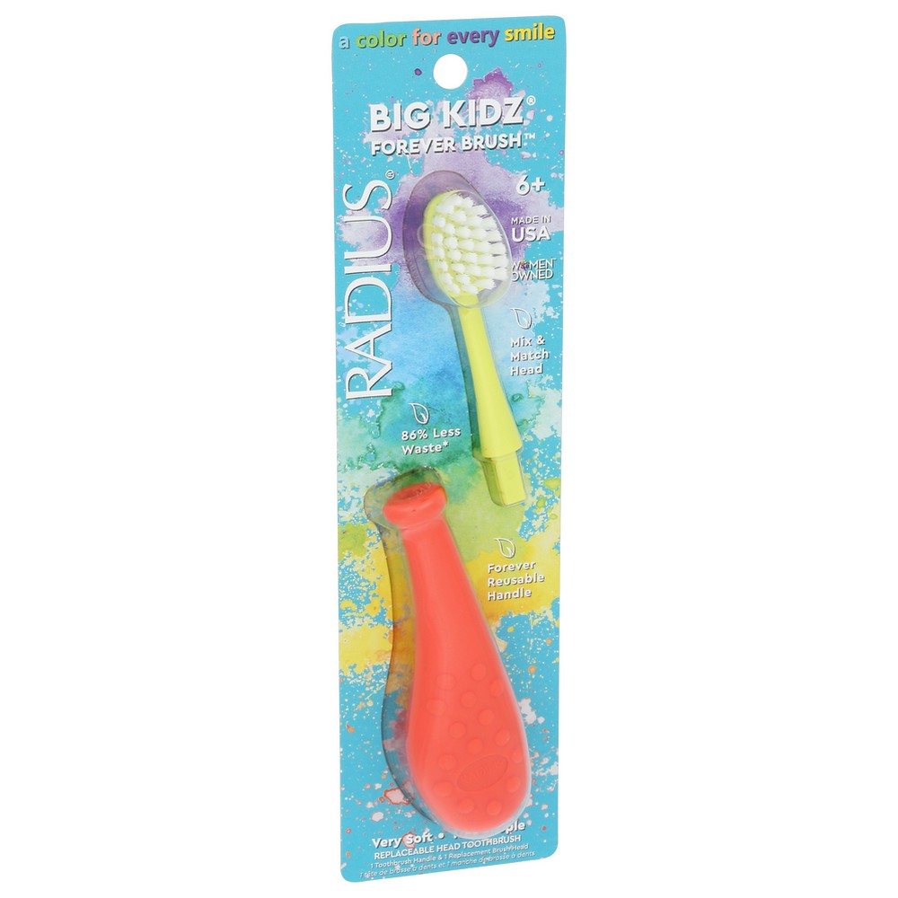 Radius Toothbrush Big Kid - 1 Each, Case of 6