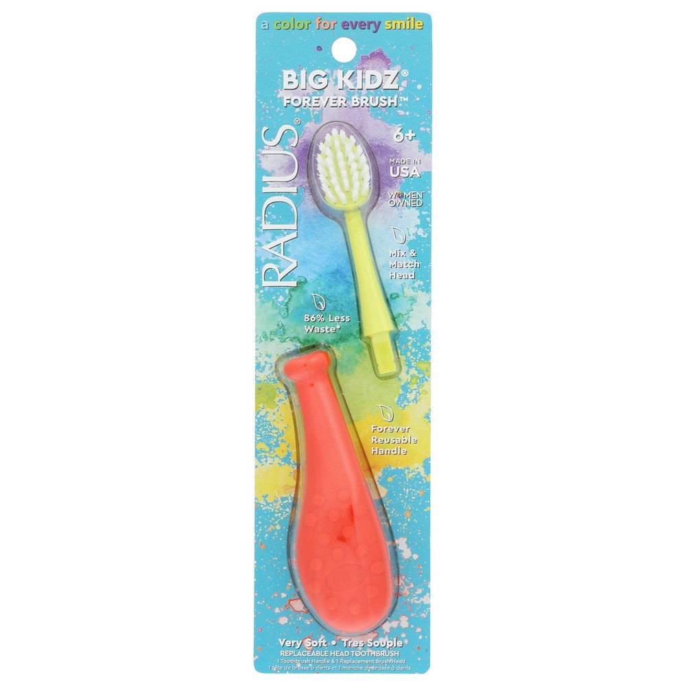 Radius Toothbrush Big Kid - 1 Each, Case of 6