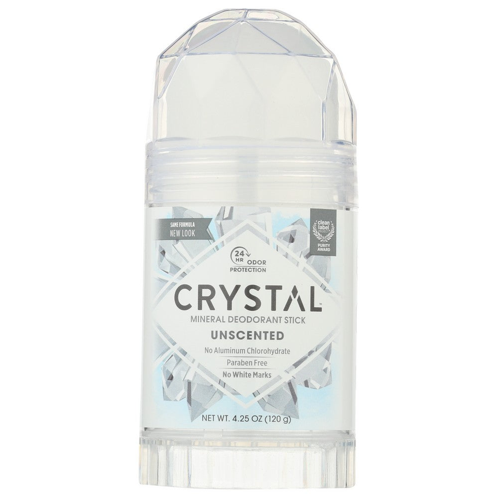 Crystal Body Deodorant Deod Stck Body - 4 Ounce, Case of 3