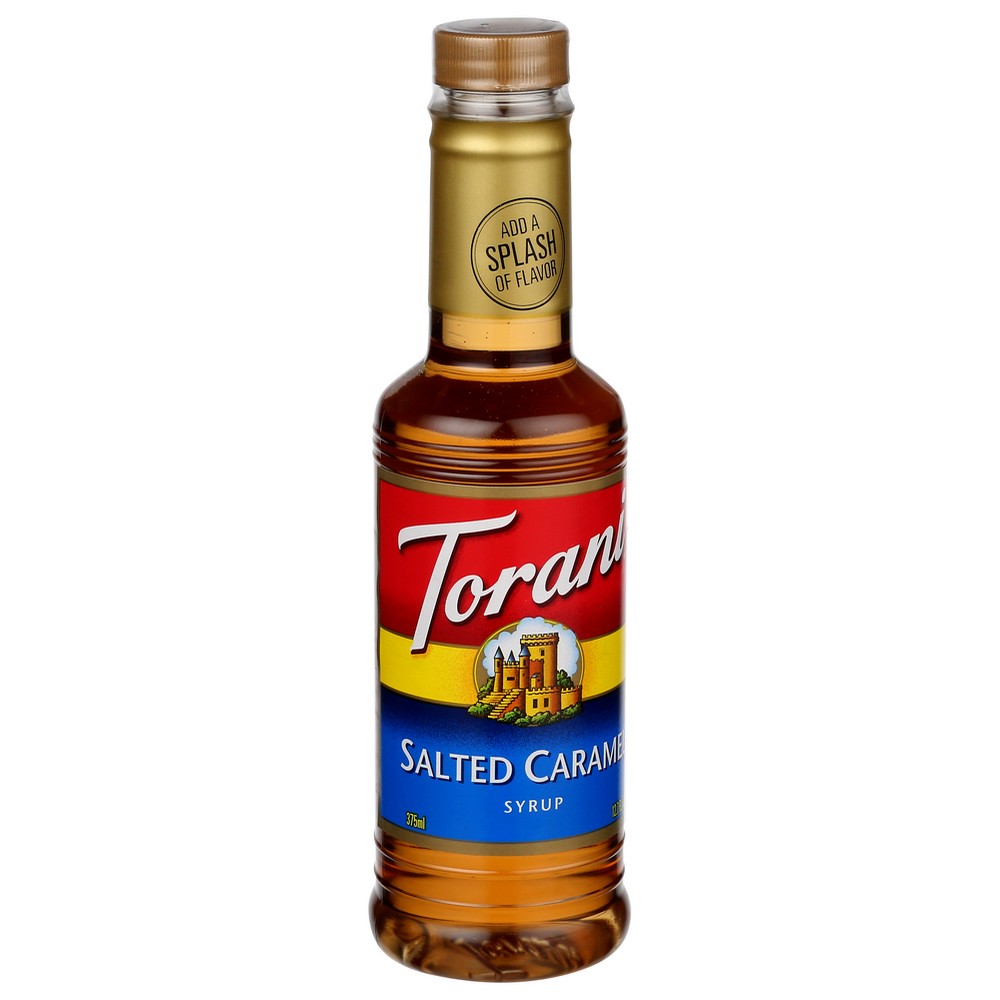 Torani Syrup Salted Caramel - 13 Fluid Ounce, Case of 4