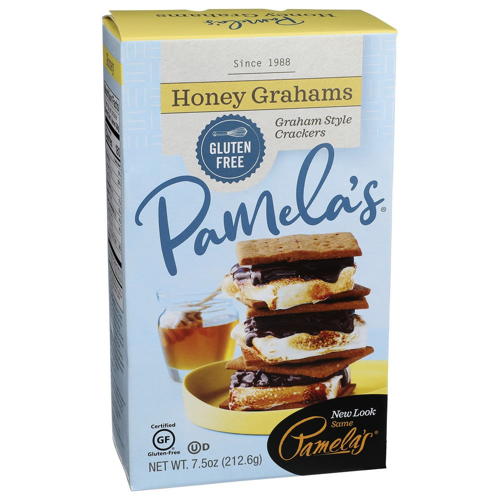 Pamelas Graham Honey Trdtnl - 8 Ounce, Case of 6