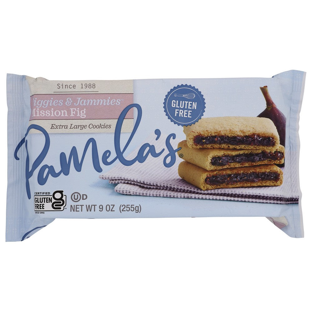 Pamelas Cookie Fgg&jmms Mission Fig Ko - 9 Ounce, Case of 6
