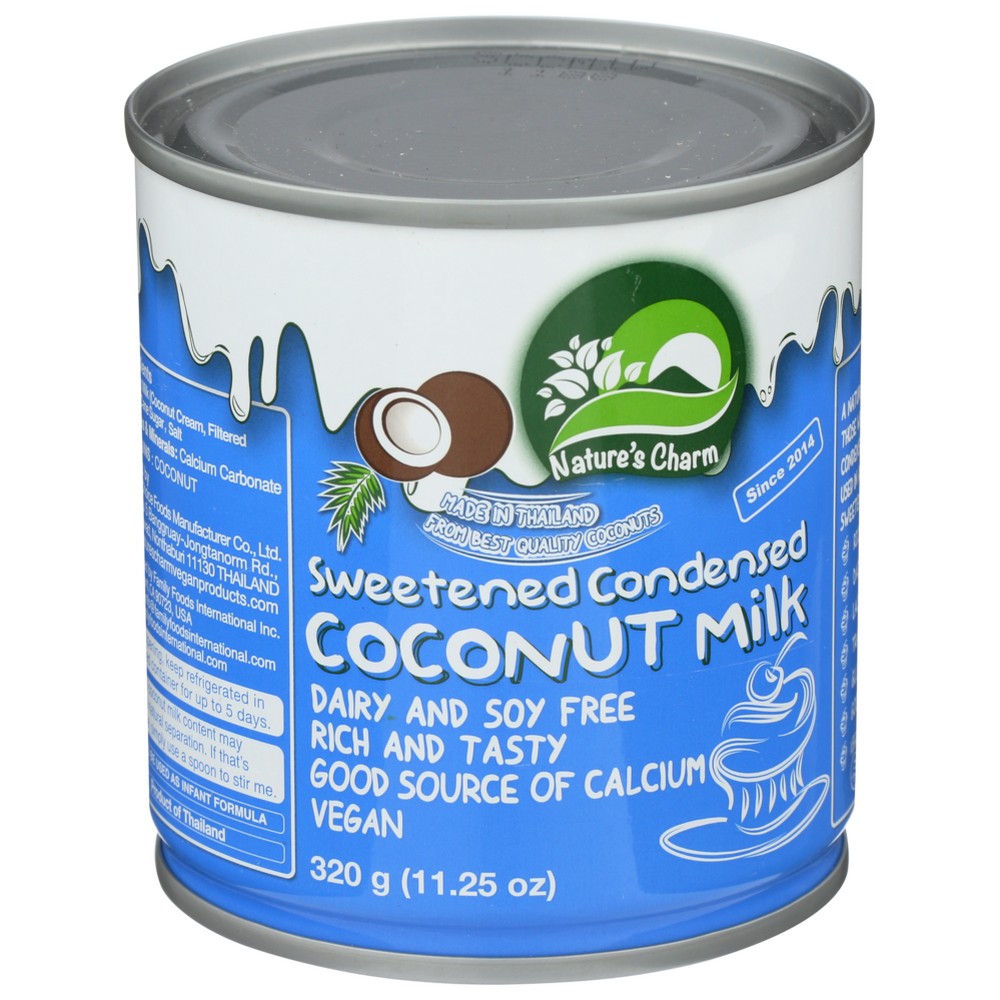 Natures Charm Condensed Coconut Milk - 11 Ounce, Case of 6