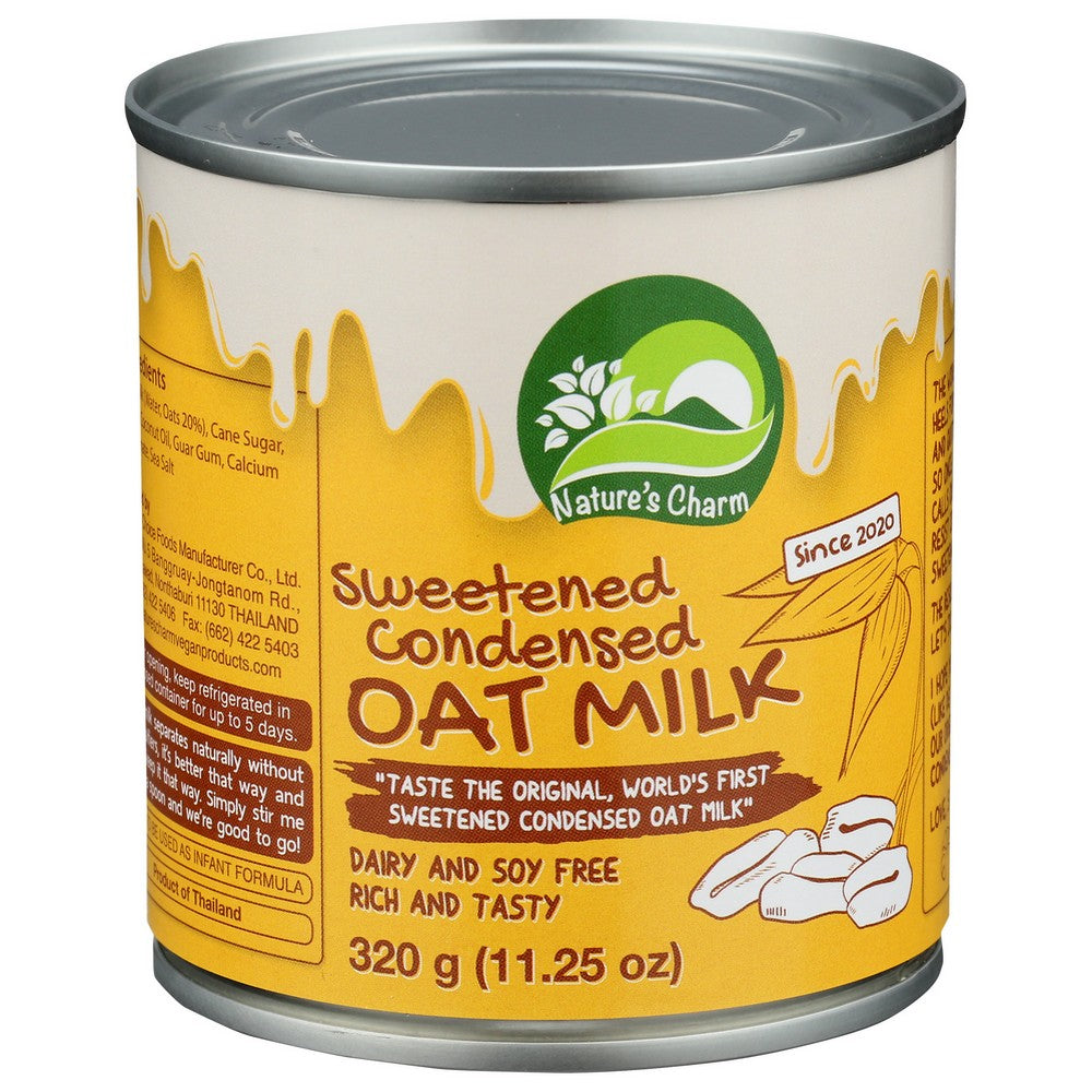 Natures Charm Milk Oat Condensed - 11 Fluid Ounce, Case of 6