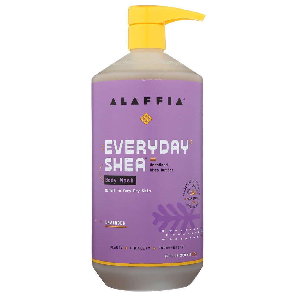 Alaffia Wash Body Evrydy Lvndr - 32 Fluid Ounce, Case of 1