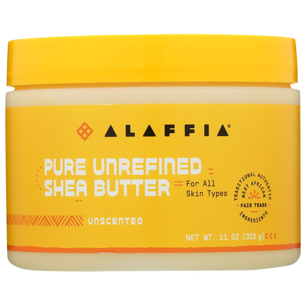 Alaffia Butter Body Shea Unscentd - 11 Ounce, Case of 1