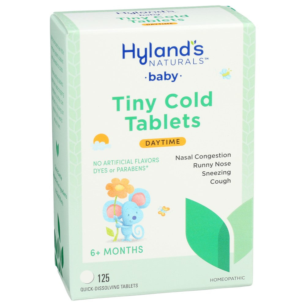 Hyland Baby Tiny Cold Tablets - 125 Tablet, Case of 1