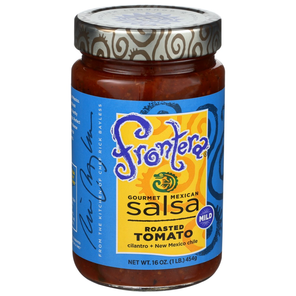 Frontera Salsa Mld Roasted Tomato - 16 Ounce, Case of 6