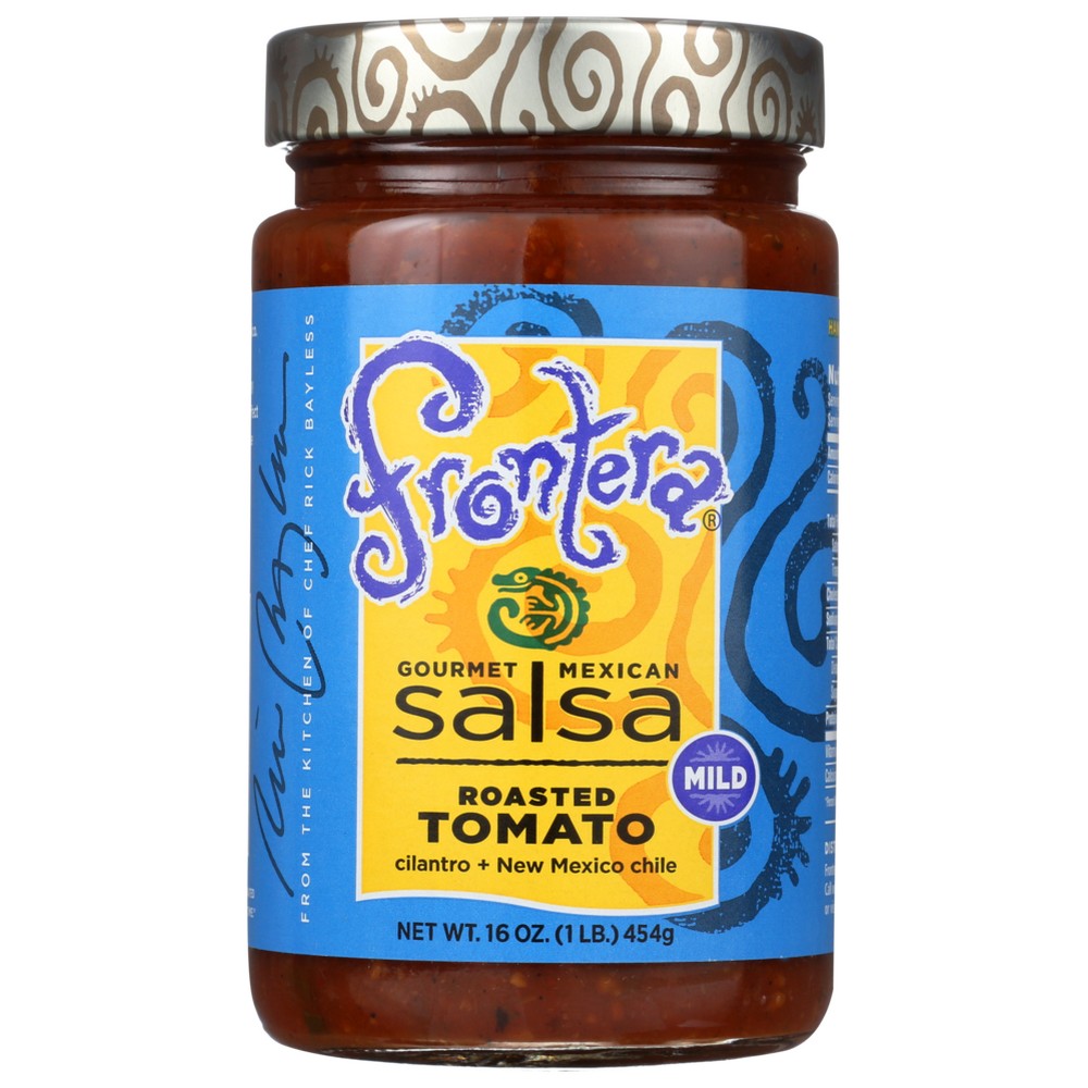 Frontera Salsa Mld Roasted Tomato - 16 Ounce, Case of 6