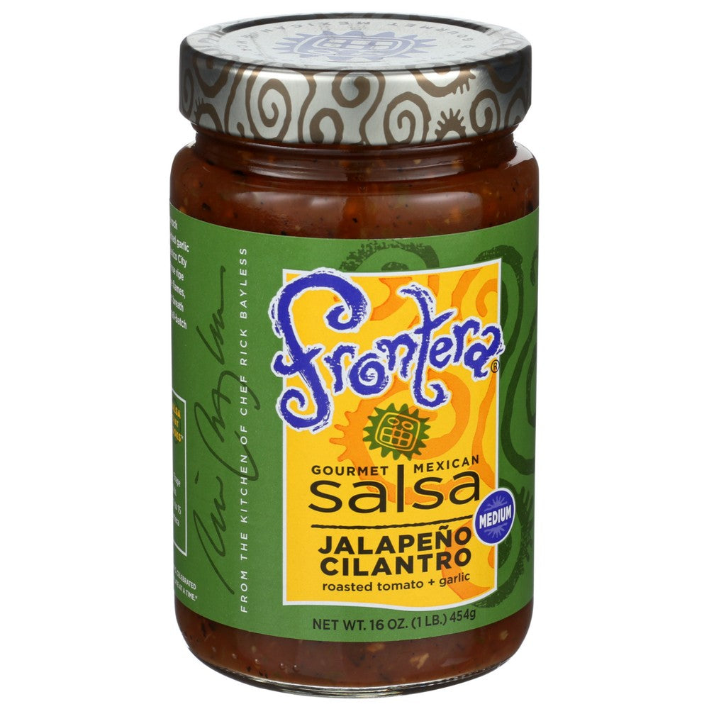 Frontera Salsa Med Jalapeno Clntro - 16 Ounce, Case of 6