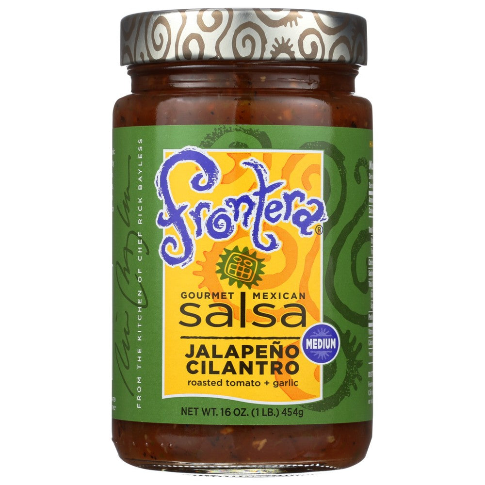 Frontera Salsa Med Jalapeno Clntro - 16 Ounce, Case of 6