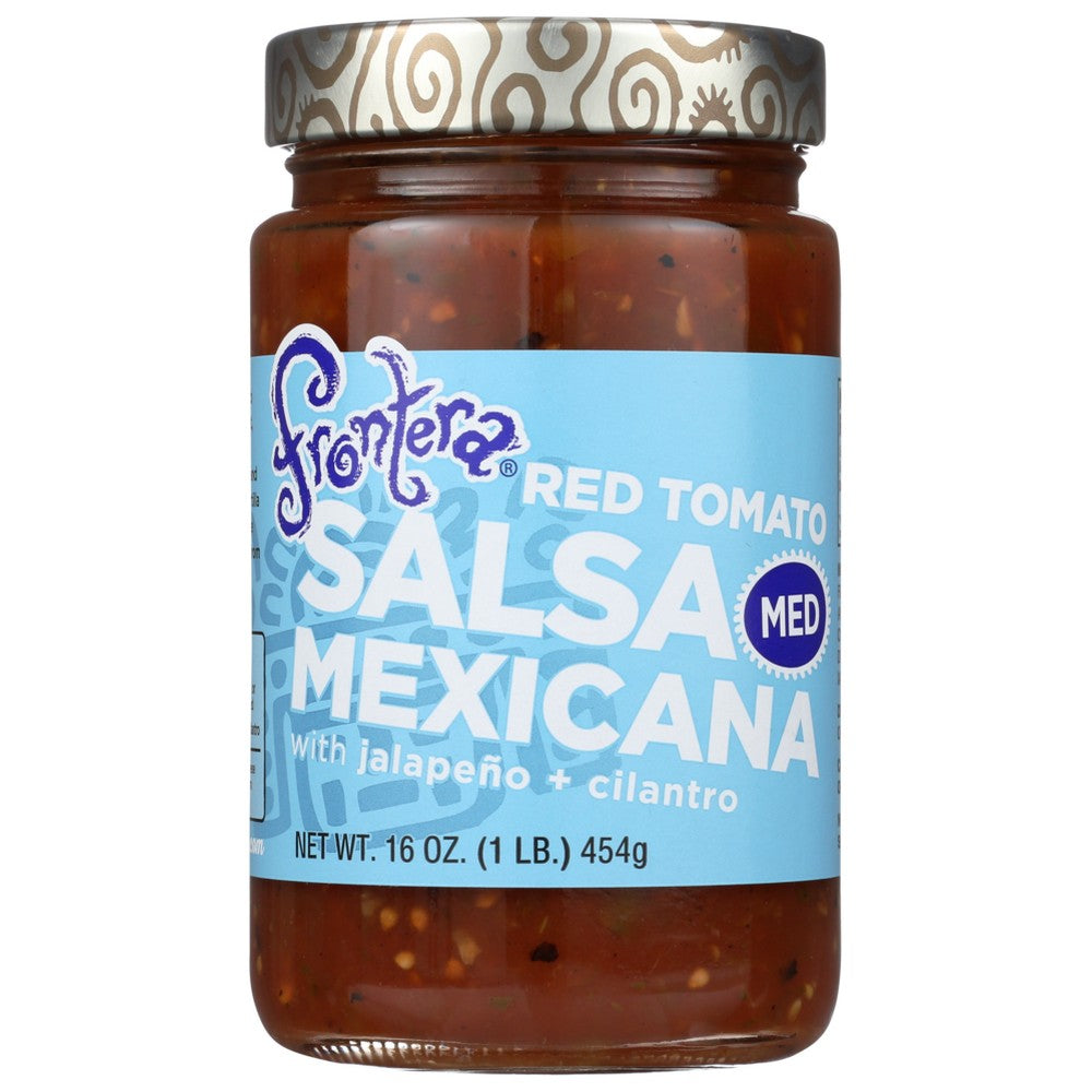 Frontera Salsa Med Mexicana - 16 Ounce, Case of 6