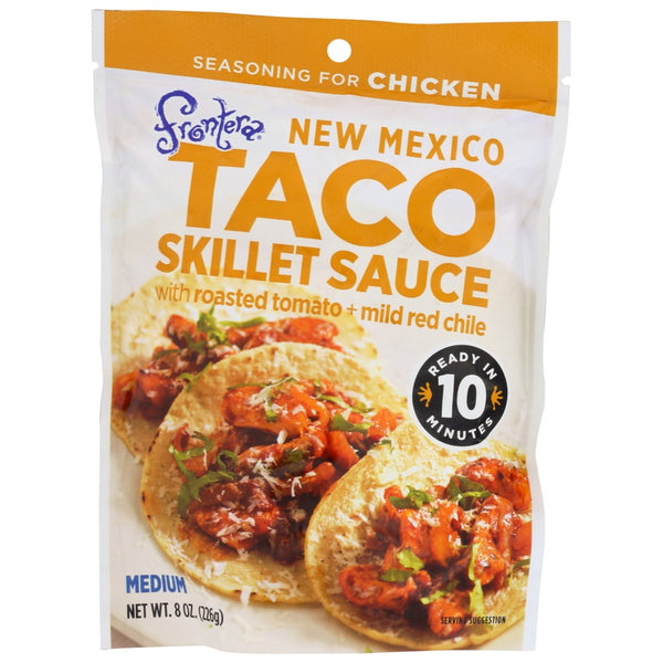 Frontera 10028, Frontera New Mexico Taco Skillet Sauce, Medium 8 Oz. ,  Case of 6