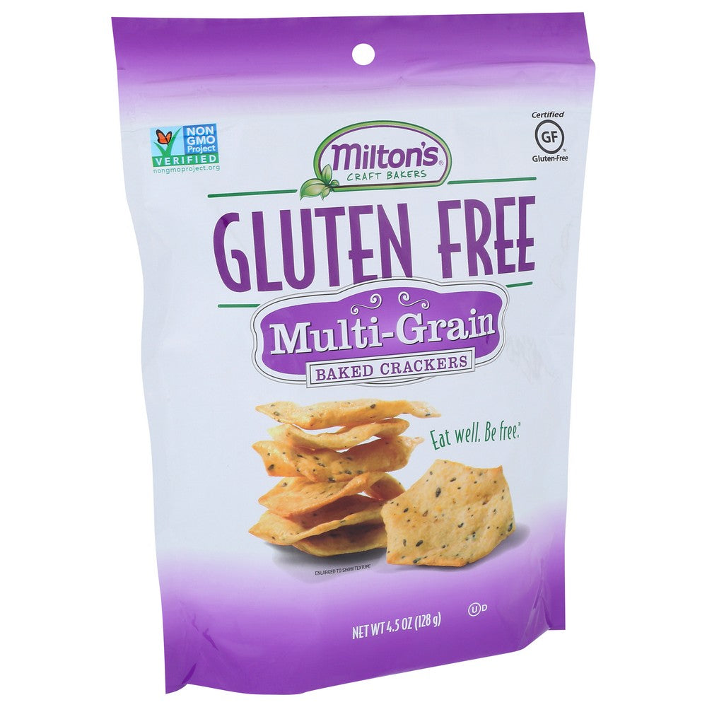Miltons Cracker Bkd Mltigrn - 5 Ounce, Case of 12