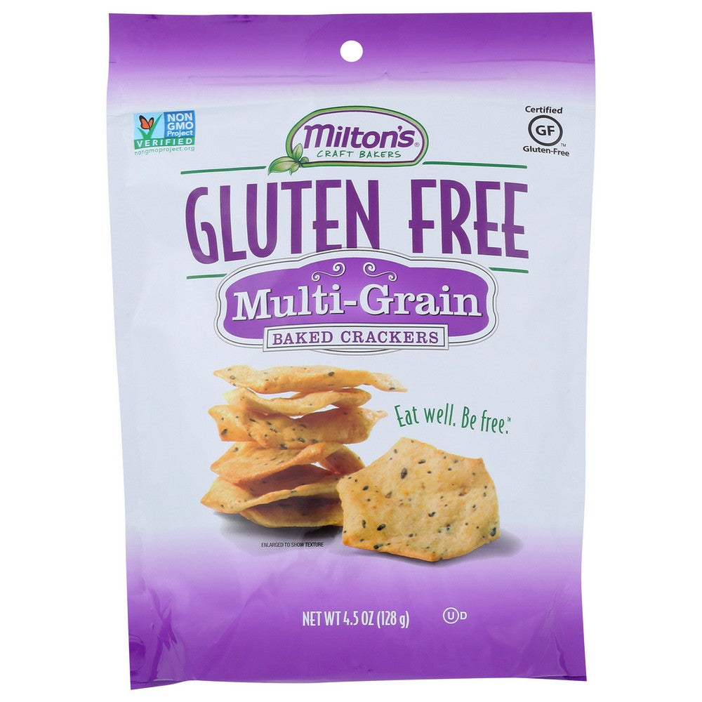 Miltons Cracker Bkd Mltigrn - 5 Ounce, Case of 12